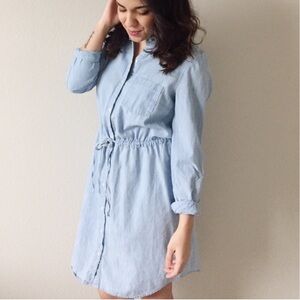 Old Navy Light Blue Denim Dress